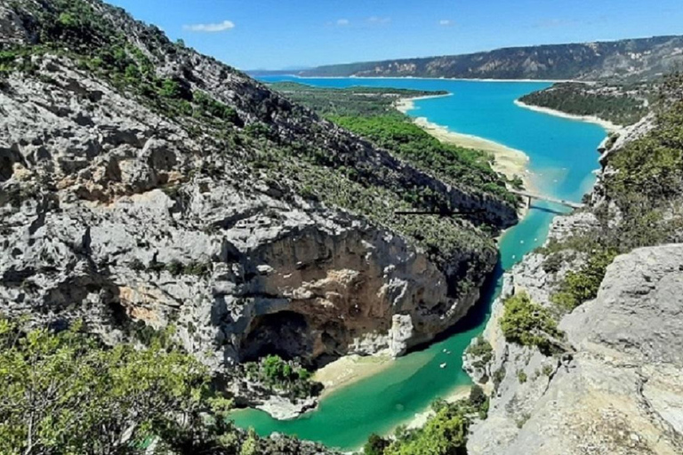 The Gorges du Verdon, departing from Moustiers-Sainte-Marie, tour and transportation