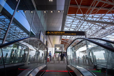 Transfert aller-retour : Entre l&#039;aéroport et la ville de Siem Reap