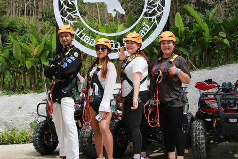 Phuket : ATV di Erawan Patong Seaview Zipline 250 ccPhuket : ATV da Erawan Patong Seaview Zipline 250 cc 45 Min