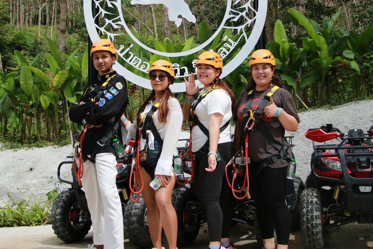 Phuket : ATV di Erawan Patong Seaview Zipline 250 ccPhuket : ATV da Erawan Patong Seaview Zipline 250 cc 45 Min