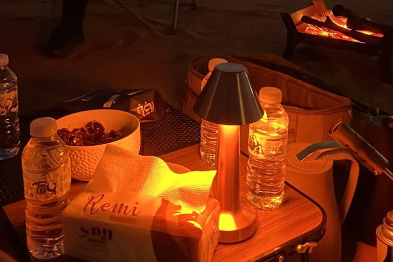 Riyadh : Desert Sunset (Camel Ride+Tea + Dinner (Kabsa))