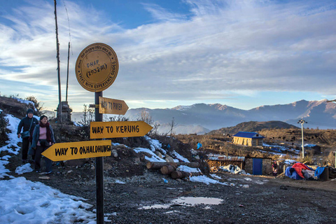 Au départ de Katmandou : Trek de 5 jours au Pikey PeakTrek de 5 jours au Pikey Peak