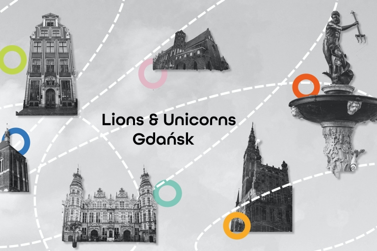Fantástico Juego de Escape al Aire Libre en Gdansk: Leones y Unicornios