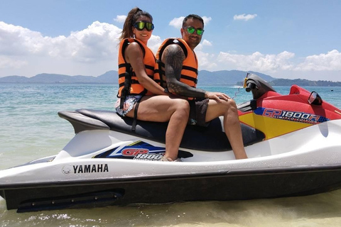 Phuket: 4h jet ski + monkey beach meal and 5 islands 6 spots all included