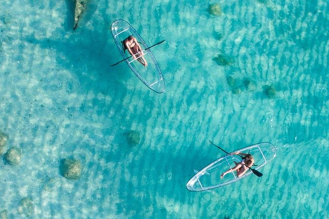 Snorkeling with Sea Turtle, Clear Kayak, Kendwa Sunset Beach