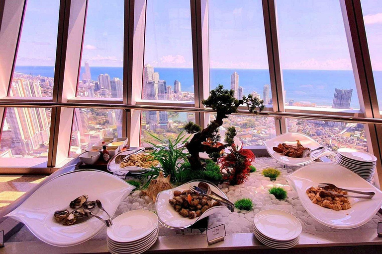 Colombo: Lotus Tower 360° Revolving Buffet & Tuk-Tuk Safari Meet at Lotus Tower Entrance: Restaurant Lunch/Dinner Buffet