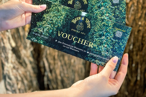 Warsaw: Beer Bath Experience (Sauna, Bath & Degustation)