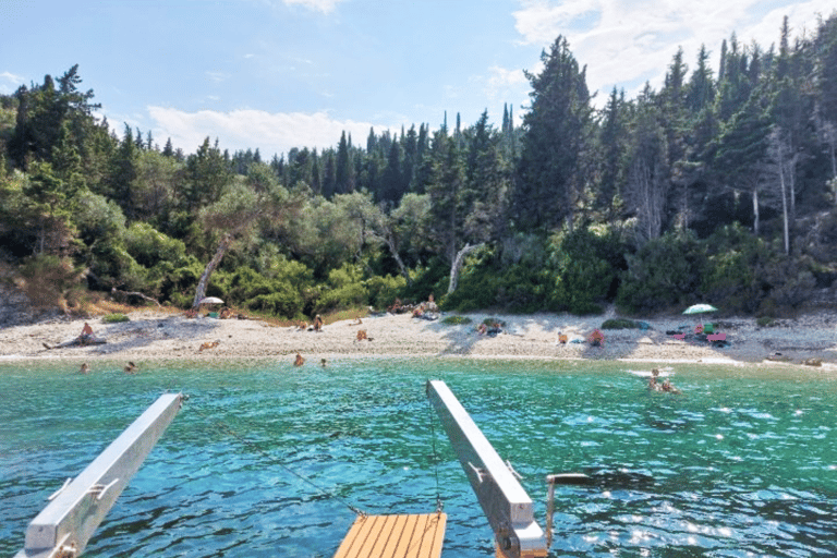 From Corfu: Private Cruise with Options, Snacks & Drinks Sivota — Blue Lagoon — Cave: Sun & Sea Private Boat Trip