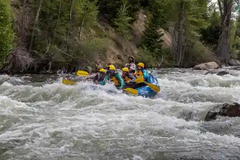 Colorado: Guided Blue River Rafting Half Day Trip