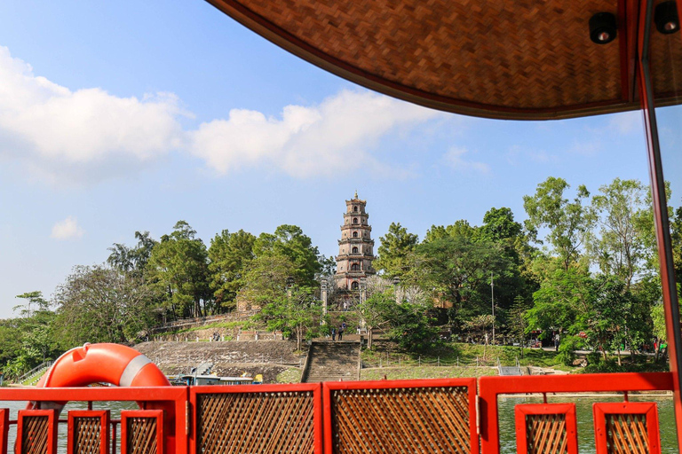 Hue: Romantic Sunset Cruise on Perfume River with Tea-Break