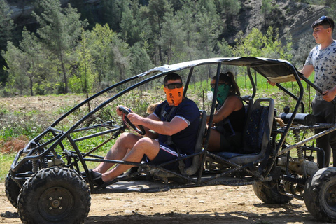 Alanya: Taurus Mountains Quad & Buggy Safari with Pickup Buggy Safari- Single Buggy 1 Person 1 Bike