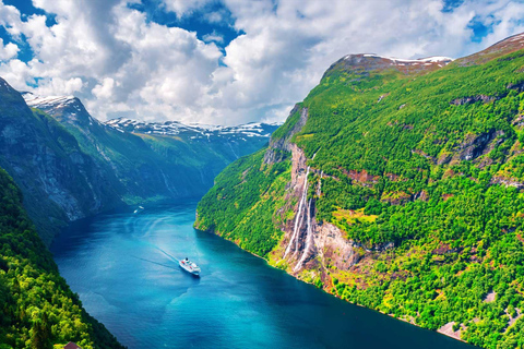 Les fjords sont mieux vus d&#039;en haut !