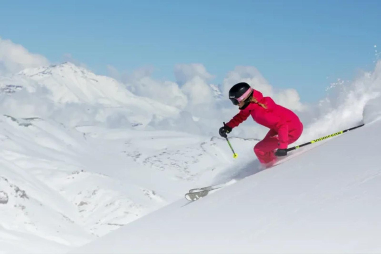 Santiago: Valle Nevado Ski Day Trip com Traslados de Hotel