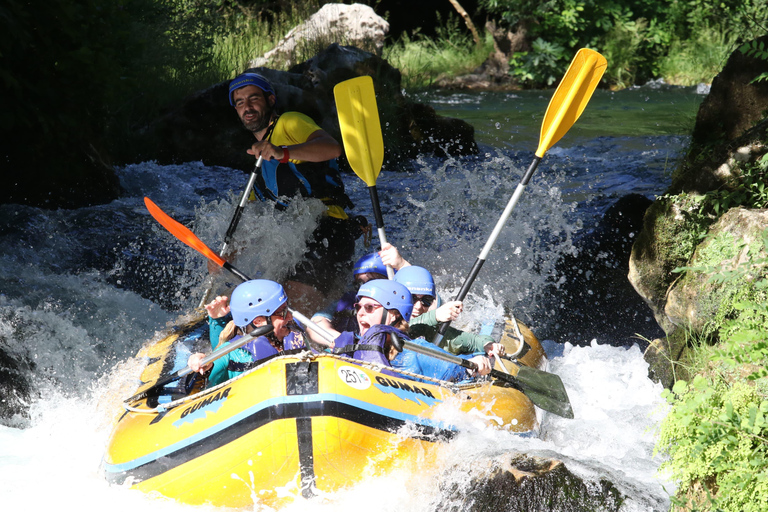 Split/Omiš/Makarska: Rafting, Cliff Jumping, and Cave Tour Cetina Rafting From Makarska | Cliff Jumping | Cave Visit