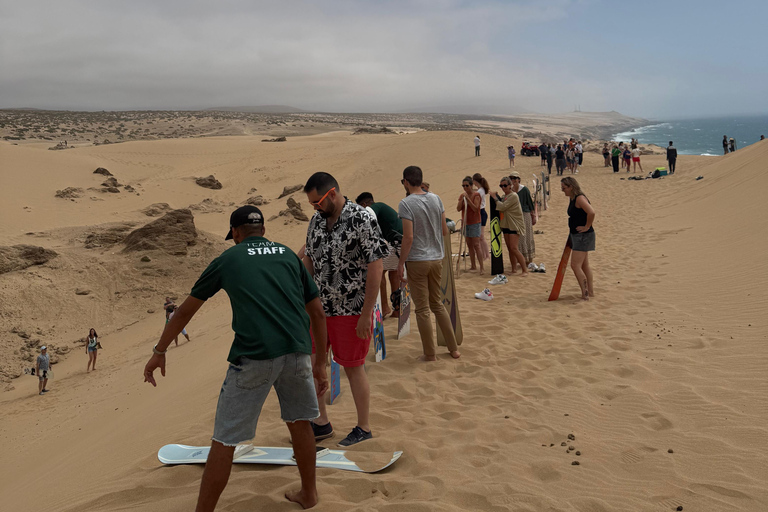 Agadir/Taghazout: Canyon, Sand Dunes & Sandboarding with BBQ