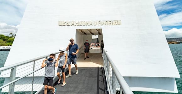 Pearl Harbor and Oahu Circle Island Tour FROM MAUI