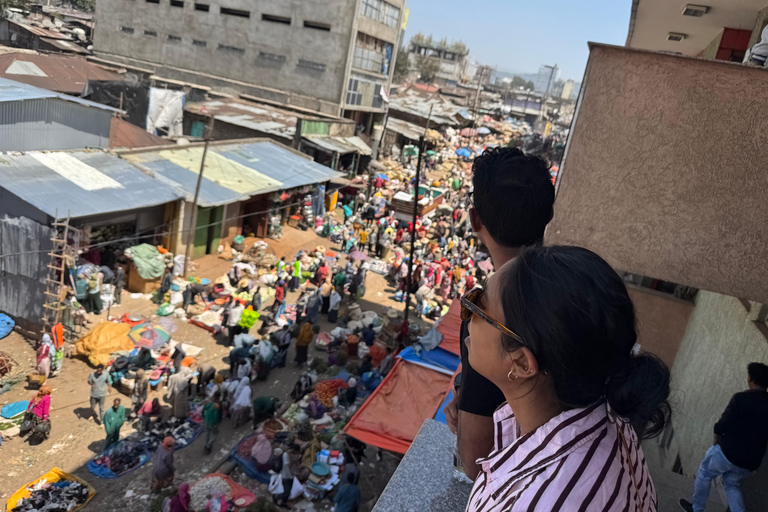 Addis Abeba: Mercato Markt und Sightseeing Tour