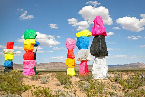 Vanuit Las Vegas: Hoover Dam, Boulder City &amp; 7 Magic MountainsVanuit Las Vegas: Hoover Dam, Boulder City en 7 Magic Mountains