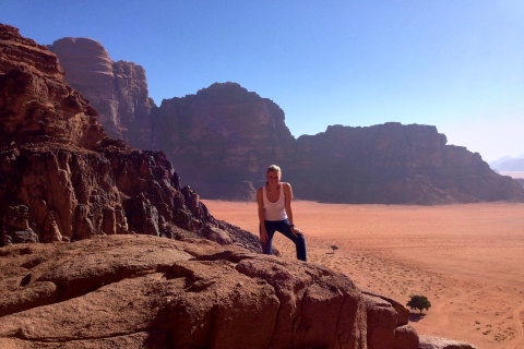 Ab Amman: Petra, Wadi Rum und Totes Meer - 2-TagestourPrivate Tour mit Deluxe-Zelt