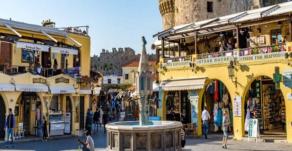 Marmaris to Rhodes Ferry Tour with Pickup & Free Time