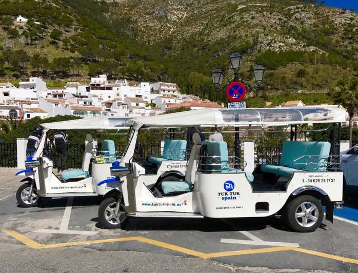 Mijas: Panoramic city tour with an electric Tuk Tuk