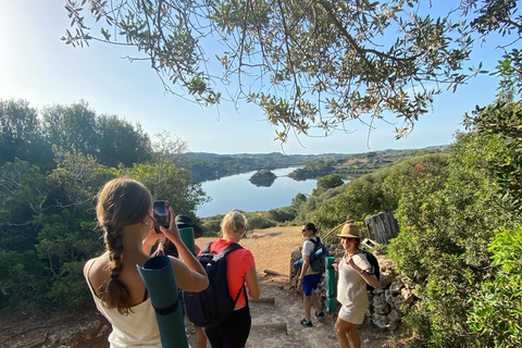 Guided Hiking and Yoga Experience in Menorca