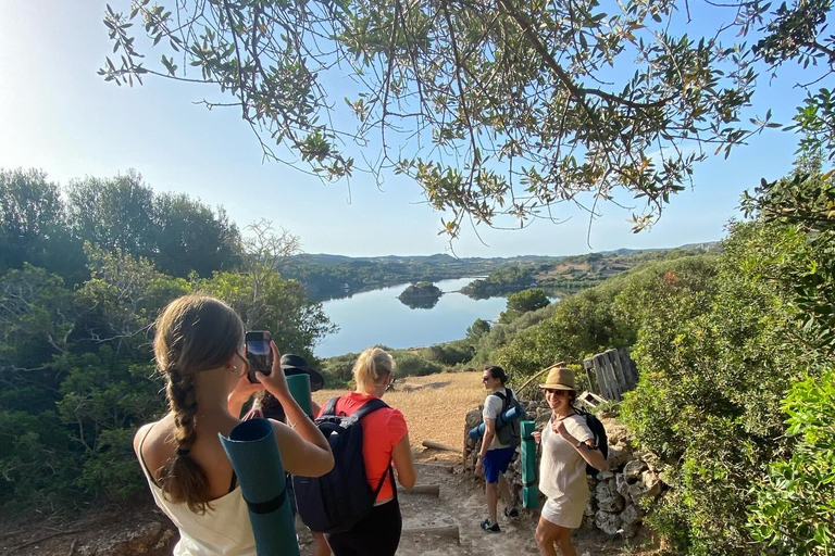 Guided Hiking and Yoga Experience in Menorca