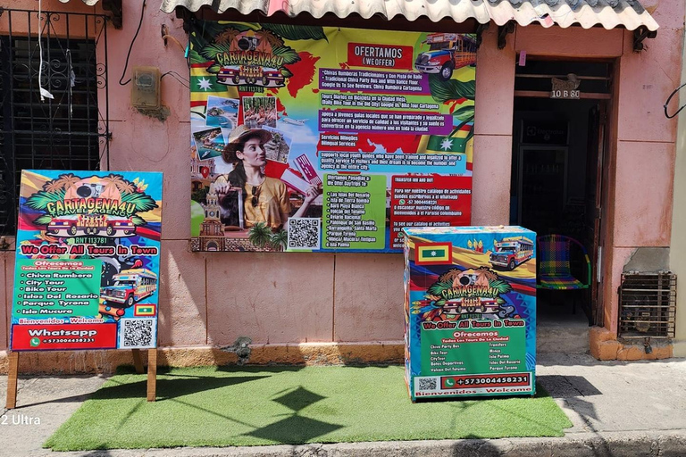 Kartagena: wycieczka rowerowa z przewodnikiem i degustacją ulicznego jedzeniaKartagena: wycieczka rowerowa z przewodnikiem i degustacją potraw ulicznych