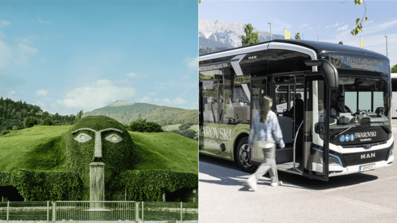 Innsbruck Swarovski Crystal Worlds Ticket and Transfer