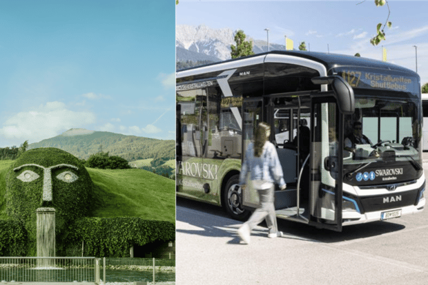 Innsbruck Swarovski Crystal Worlds Biljett och transfer