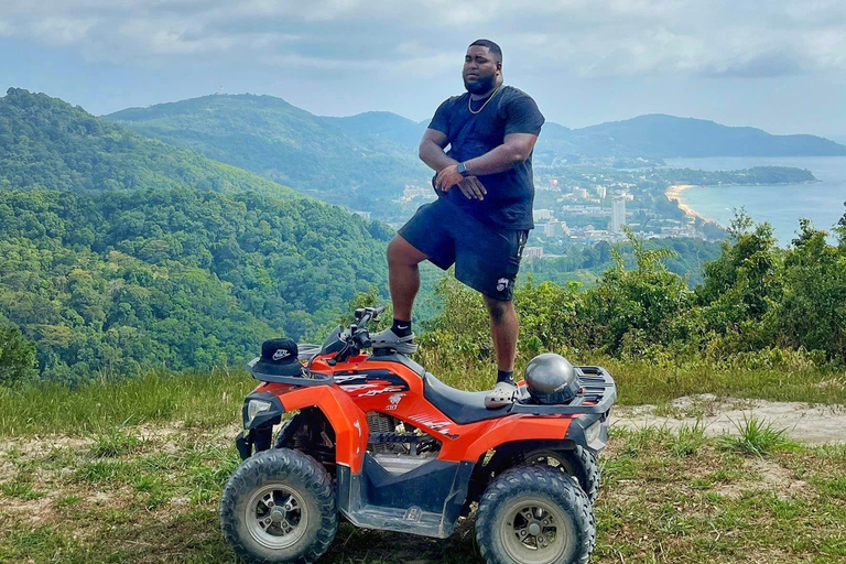 Da Phuket: Percorsi panoramici in ATV con vista su Karon e Patong1 ora di macchina