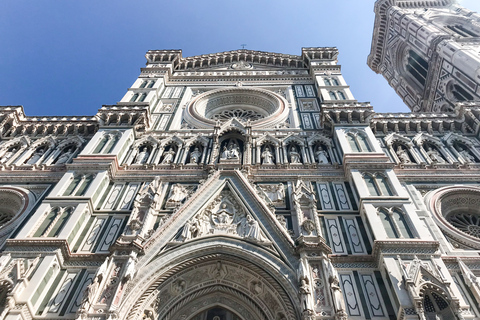 Firenze: Ingresso della cattedrale con cupola e campanileBiglietti di ingresso con 2 audioguide basate su App