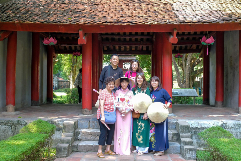 Hanoi: Full-Day City Tour and Water Puppet ShowGroup Tour and Water Puppet Show