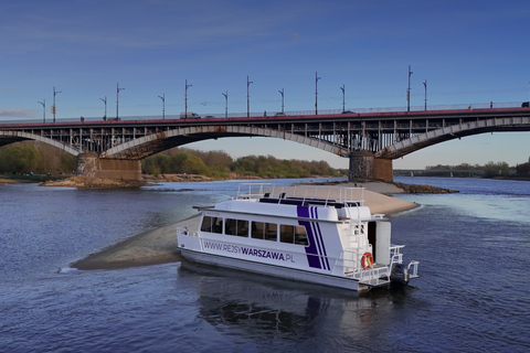 Warsaw: Vistula River Cruise with Audioguide