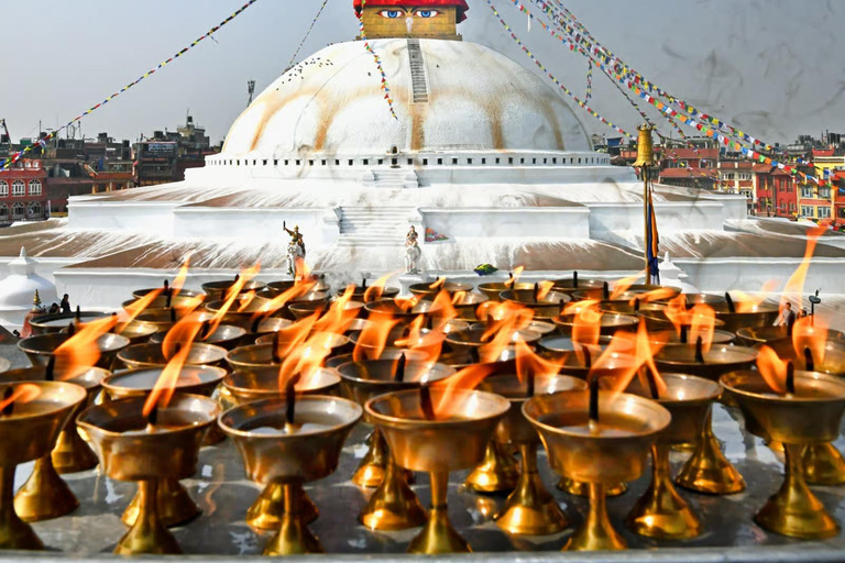 Kathmandu: Thamel & Swayambhunath Walking Tour with Guide
