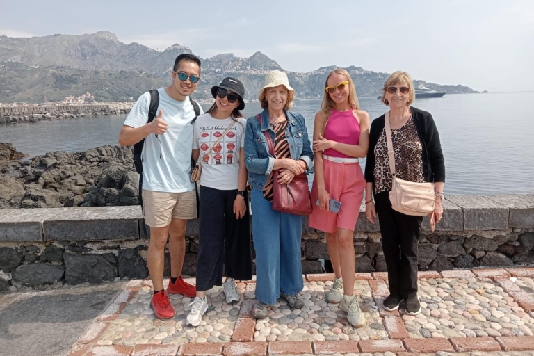 Desde Catania: visita guiada de Giardini Naxos y Taormina