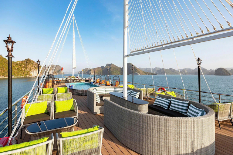 Ha Long Bay Day Cruise by La Casta with Buffet Lunch Sharing Bus