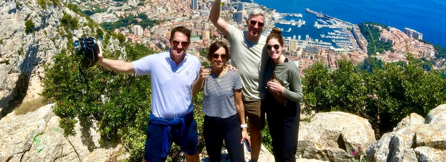 Côte d'Azur Grand tour panoramique en E-bike au départ de Nice