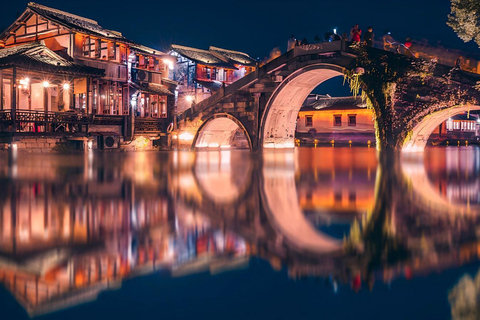 Wuzhen: Classic Water Town Walking Day Tour Shared Coach Day Tour