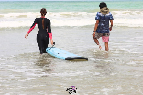 Khao Lak: Surfing Lesson with All Day Surfboard and Drink Meeting Point Option