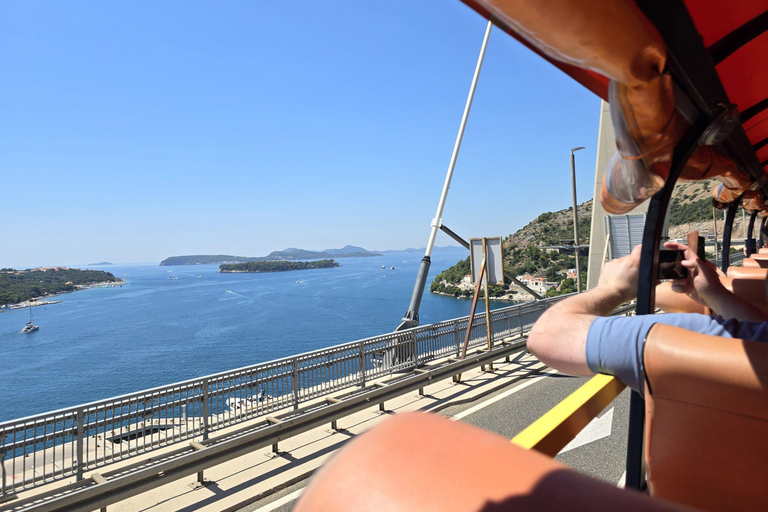 دوبروفنيك: حافلة المدينة "هوب أون هوب أوف" مع 3 خيارات للجولاتخيار XL - جولة في المدينة + جولة بانورامي