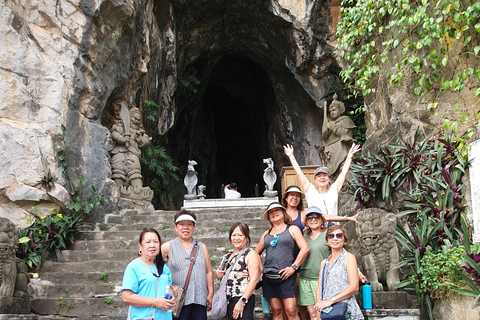 Montagnes de marbre et temple de Linh Ung (visite privée)