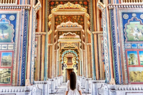 Jaipur : Visite Instagram Spot avec un photographe et un guideVisite guidée en voiture avec chauffeur