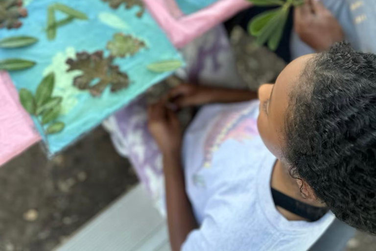 Botanical Printing and Water Marbling in Mexico City