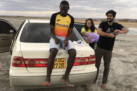 Nairobi: Viagem de 1 dia ao Lago Magadi com experiência de tiro ao alvo