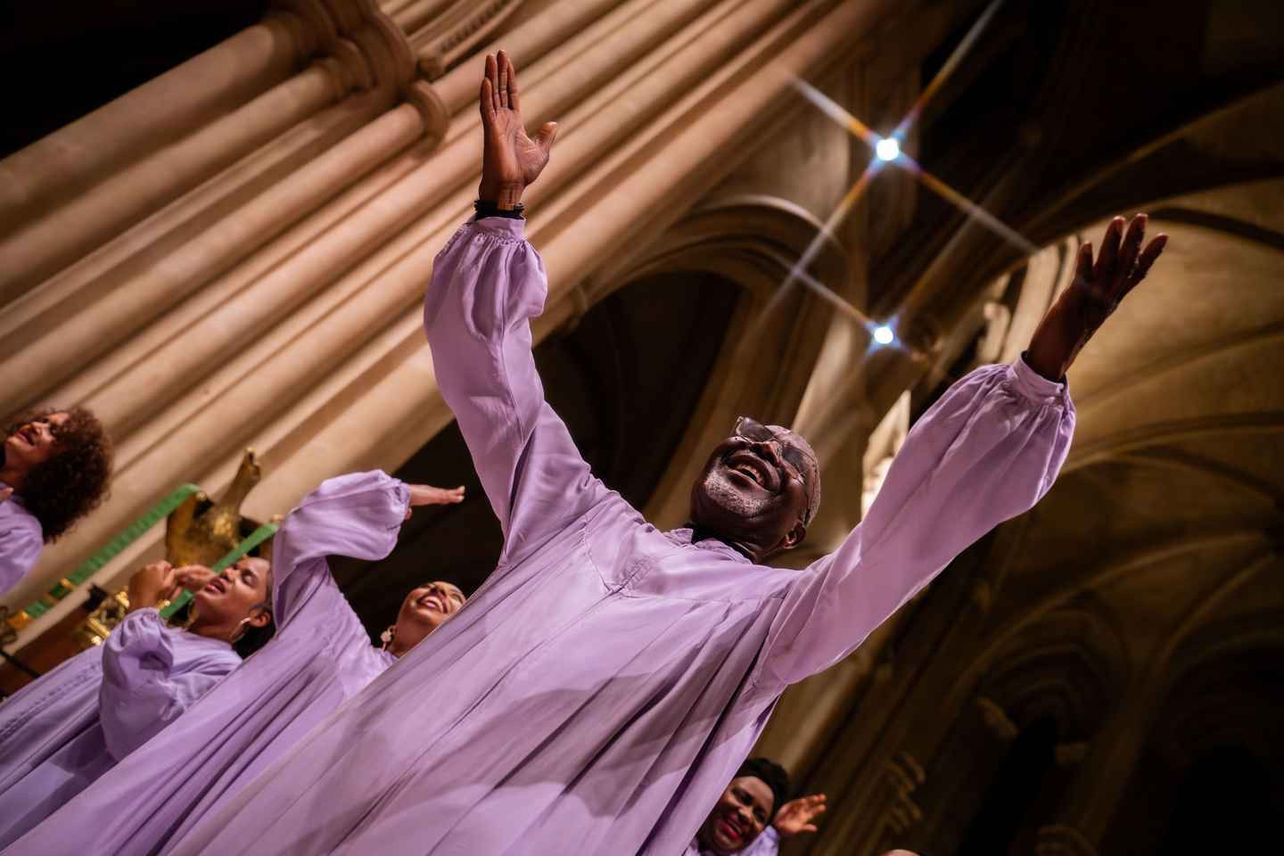 Concerto gospel all'American Cathedral di Parigi