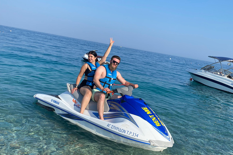 Traganou Beach: Yamaha Jet Ski RentalTraganou Beach: Yamaha WaveRunner Jet Ski Rental