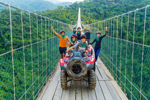 Puerto Vallarta: Jorullo Bridge ATV, Waterfall, Tequila Tour ATV Double Rider - Playa de Oro Meeting Point