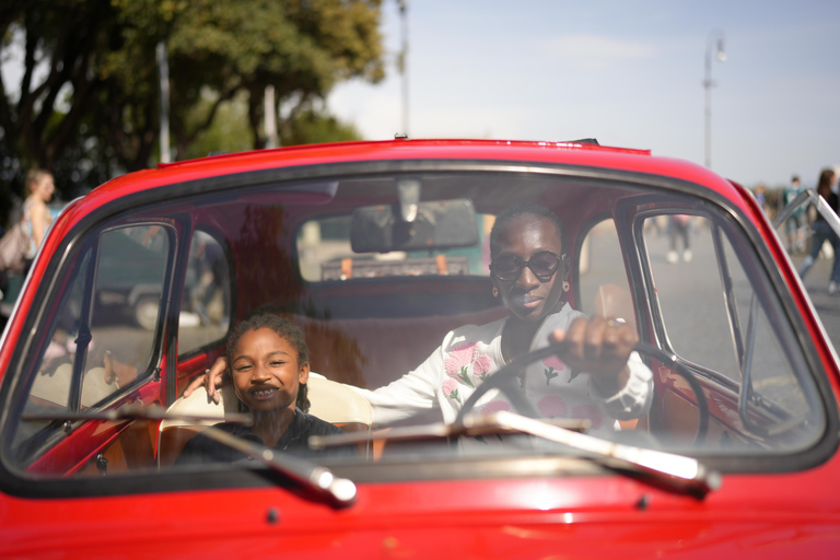 Rome : Visite guidée de la Fiat 500 avec photographeVisite privée