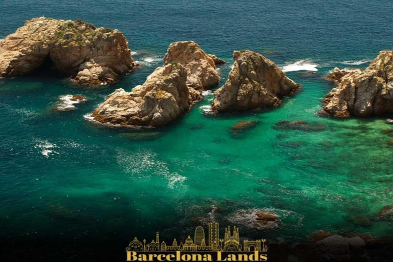 Barcellona: Tour di lusso in barca sulla Costa Brava